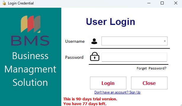 Login Form in VB.NET with SQL